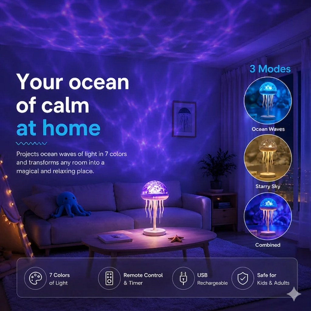 Jelly-Fish Lamp